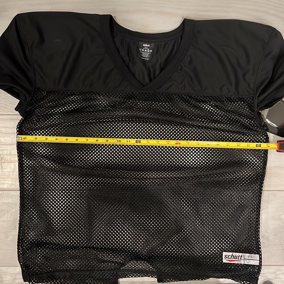 Brand NEW Schutt Varsity Football Practice Jersey Black Varsity L 100% Polyester - Picture 13 of 17
